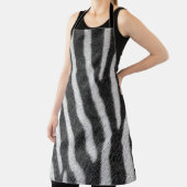 Zebra Fur Tiermuster Schürze (InSitu)