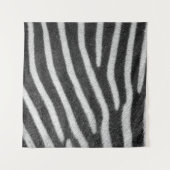 Zebra Fur Tiermuster Wandteppich (Vorderseite)