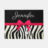 Zebra Fußmatte (Vorderseite)