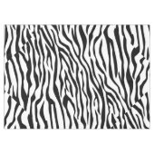 Zebra-Geist-Entwurfs-Muster-Dekor Tischdecke (Vorderseite (Horizontal))