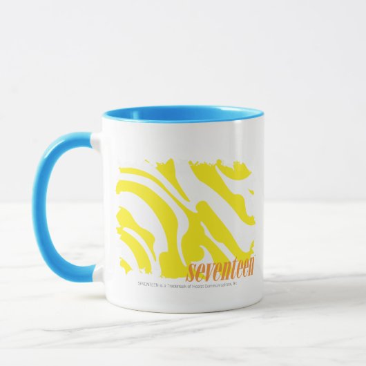 Zebra-Gelb 2 Tasse (Links)