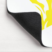 Zebra-Gelb 3 Mousepad (Ecke)