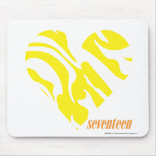 Zebra-Gelb 4 Mousepad