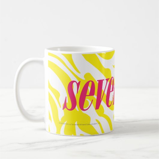 Zebra-Gelb Kaffeetasse (Links)