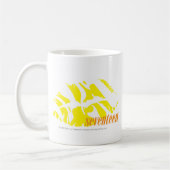 Zebra-Gelb Kaffeetasse (Links)
