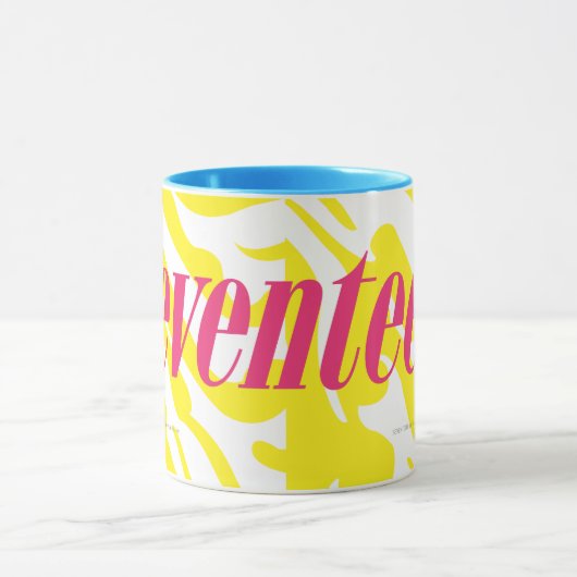 Zebra-Gelb Tasse (Zentrum)