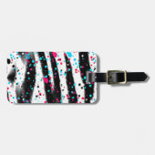 Zebra Gepäckanhänger (Vorderseite horizontal)