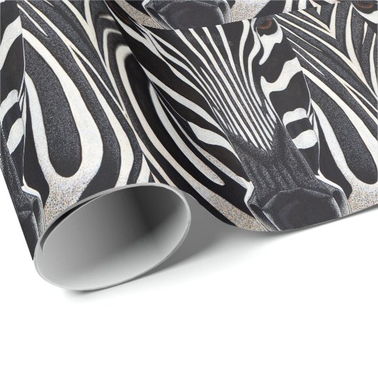 Zebra-Geschenk-Packpapier Geschenkpapier (Rolleneckpunkt)