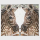 Zebra Geschenkpapier (Flach)