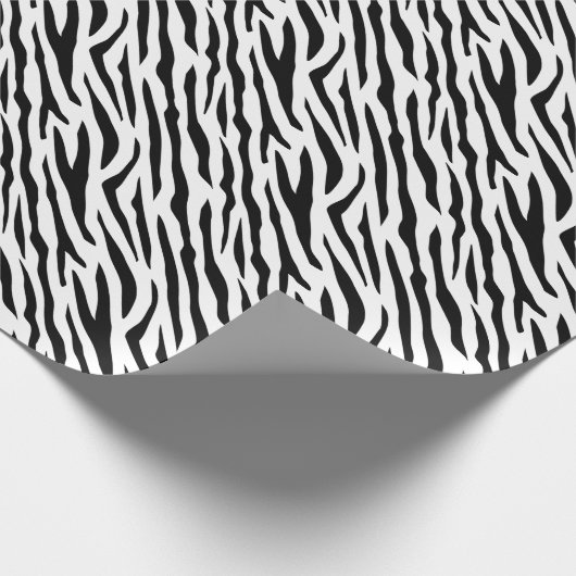 Zebra Geschenkpapier (Ecke)