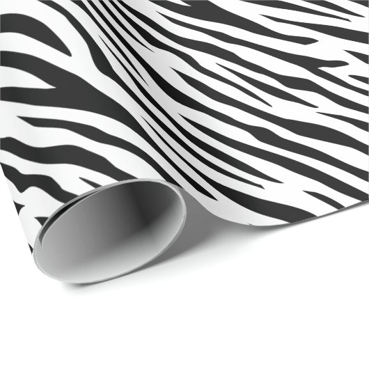 Zebra Geschenkpapier (Rolleneckpunkt)