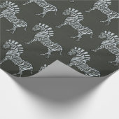 Zebra Geschenkpapier (Ecke)