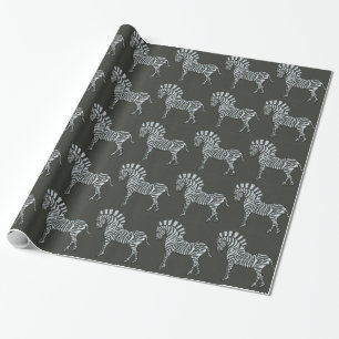 Zebra Geschenkpapier