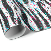 Zebra Geschenkpapier (Rolleneckpunkt)
