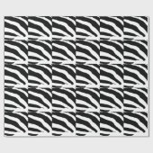 Zebra Geschenkpapier (Flach)