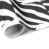 Zebra Geschenkpapier (Rolleneckpunkt)