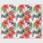 Zebra Geschenkpapier (Flach)