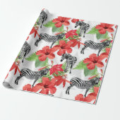 Zebra Geschenkpapier (Ungerollt)