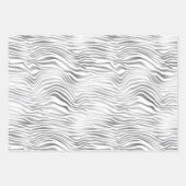 Zebra Geschenkpapier Set (Vorderseite 3)