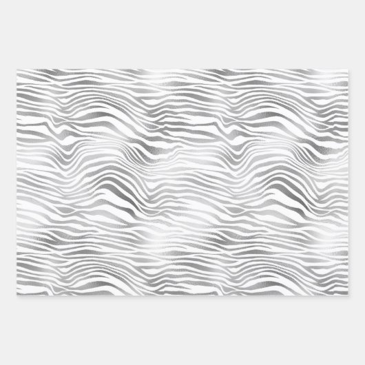 Zebra Geschenkpapier Set (Vorderseite 3)