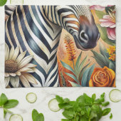 Zebra Geschirrtuch (Gefaltet)