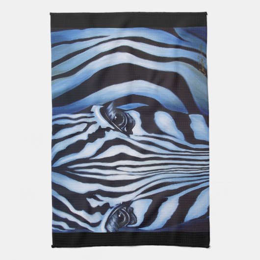 Zebra-Geschirrtuch Geschirrtuch (Vertikal)