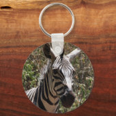 Zebra-Gesicht Schlüsselanhänger (Vorderseite)