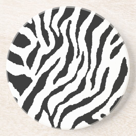 Zebra-gestreifte Untersetzer (Vorne)