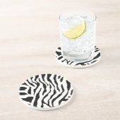 Zebra-gestreifte Untersetzer (Seite)