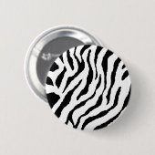 Zebra-gestreiftes Button (Vorne & Hinten)