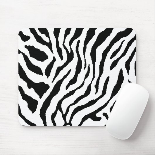 Zebra gestreiftes Mousepad (Mit Mouse)