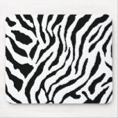 Zebra gestreiftes Mousepad (Vorne)