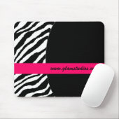 Zebra gestreiftes Mousepad (Mit Mouse)