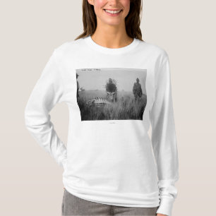 Zebra getötet von den Eingeborenen in T-Shirt