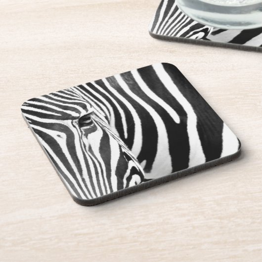 Zebra Getränkeuntersetzer (Linke Seite)