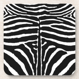 Zebra Getränkeuntersetzer