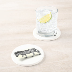 ‚Zebra‘ Getränkeuntersetzer