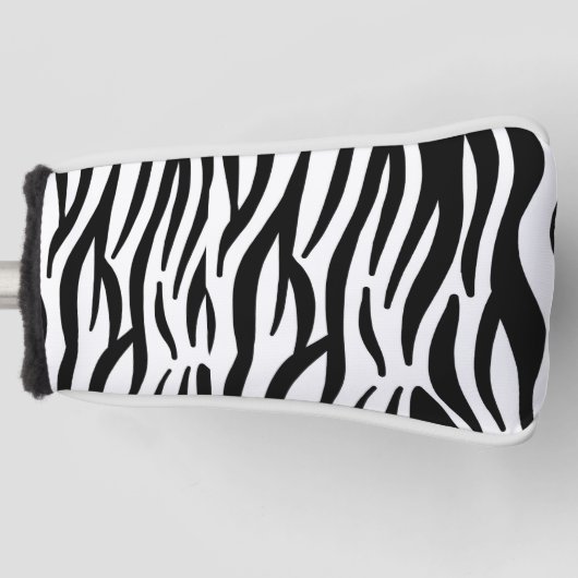 Zebra Golf Putter Head Cover Golf Headcover (Vorderseite)