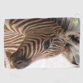 Zebra Golf Towel Golfhandtuch (Horizontal)