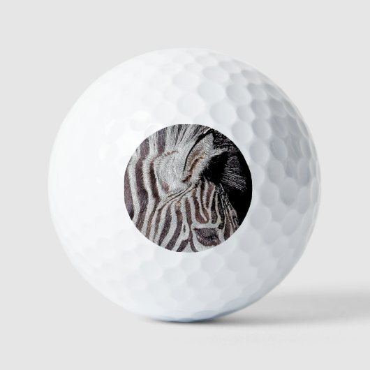 ZEBRA GOLFBALL (Vorderseite)