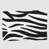 Zebra Golfhandtuch (Horizontal)