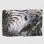 Zebra Golfhandtuch (Horizontal)
