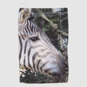 Zebra Golfhandtuch (Vorderseite)