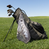 Zebra Golfhandtuch (Gras)