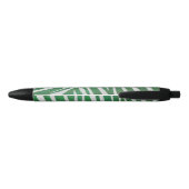 Zebra Green und White Print Kugelschreiber (Rückseite)