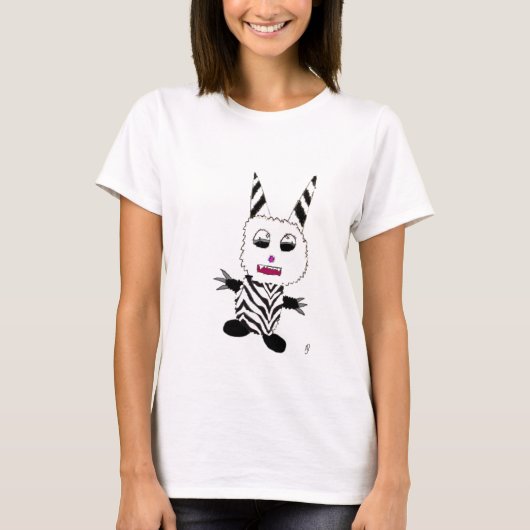 Zebra gremlin T-Shirt (Vorderseite)