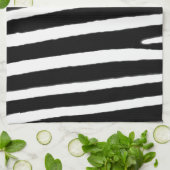 Zebra Handtuch (Gefaltet)