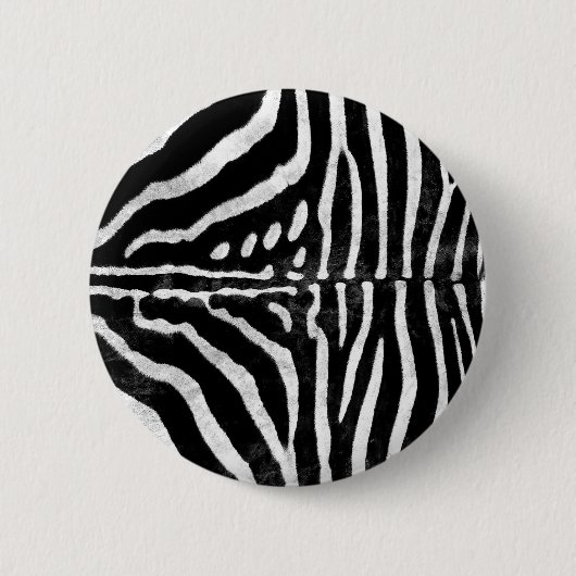 Zebra-Haut-Druck Button (Vorderseite)