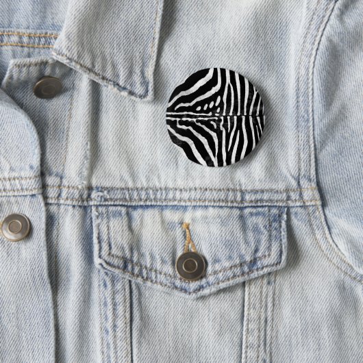 Zebra-Haut-Druck Button (Beispiel)