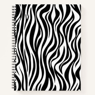 Zebra-Haut-Druck Notizblock